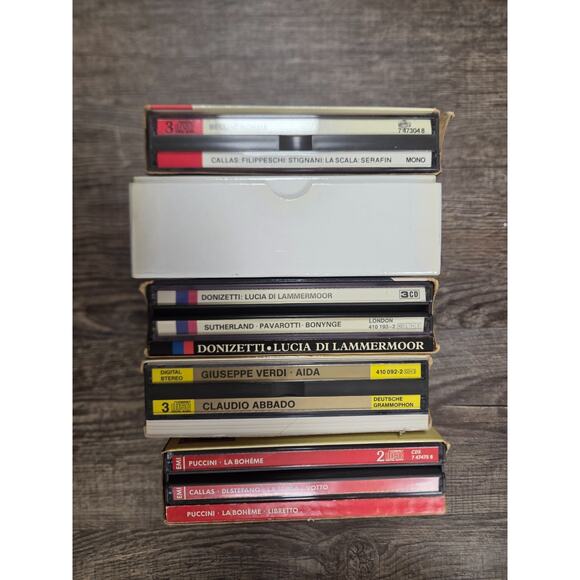 CLASSICAL CD BOX SETS LOT OF 5 OPERA Wagner, Verdi, Lammermoor, Puccini - Picture 8 of 8